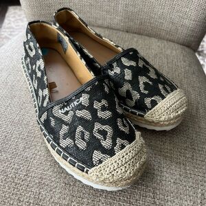 Nautica Women's Black Espadrille Shoes
